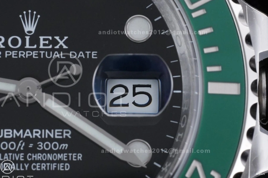 Version Youth 41mm A2824 Ceramic 904L Steel The Green Submariner Starbucks VSF 126610LV 0203